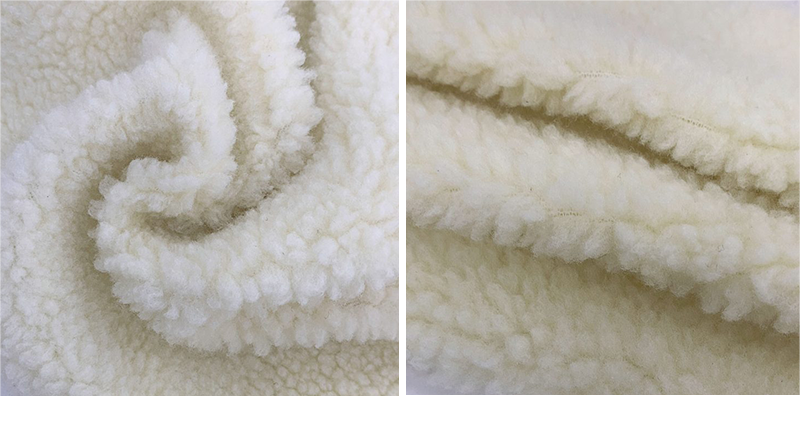 Hangzhou Kangman Textile Co., Ltd.100% Polyester Sherpa Fleece Knitted Fabric