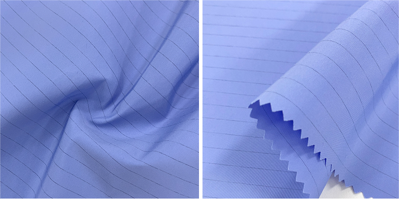 Hangzhou Kangman Textile Co., Ltd.Polyester Carbon Fiber Taslon Fabric for Surgical Gown