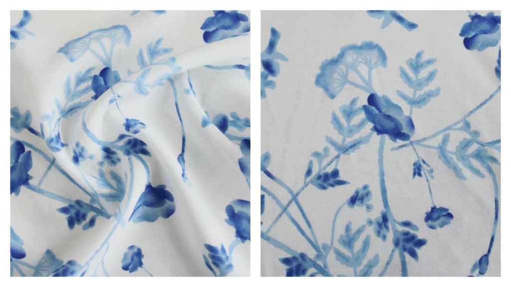 Hangzhou Kangman Textile Co., Ltd.Single Sided  Printed Lotus Pattern  Fabric for Usual Wear