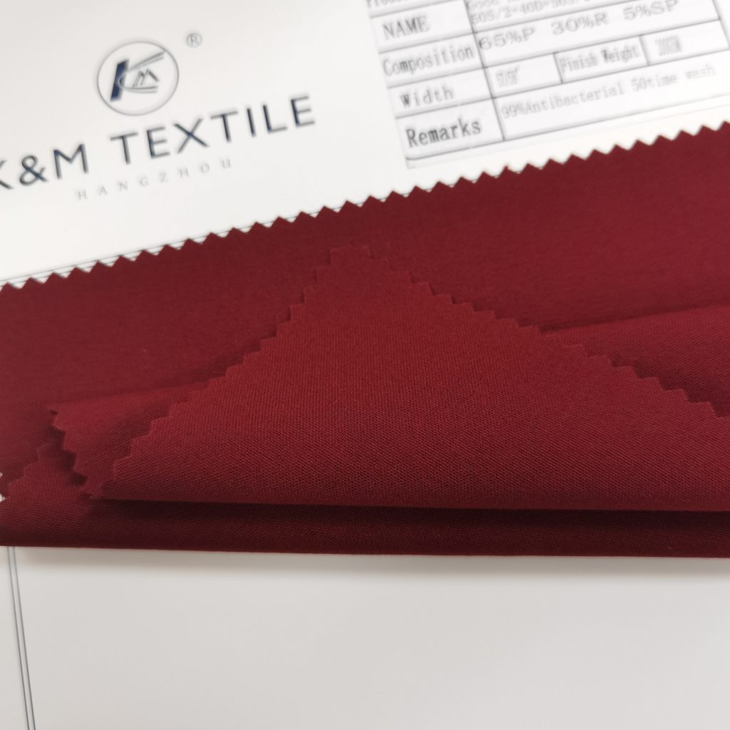 Hangzhou Kangman Textile Co., Ltd.TR 4 Way Stretch Nursing Uniform Fabric