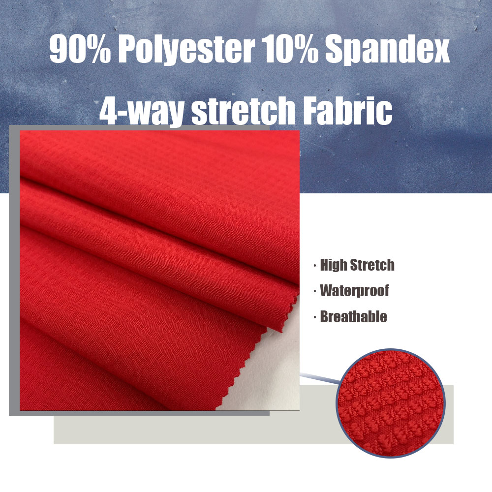 Hangzhou Kangman Textile Co., Ltd.4 Way Stretch Jacquard Fabric For Garment Sweater