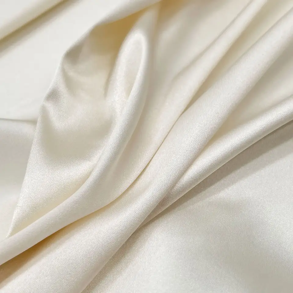 Hangzhou Kangman Textile Co., Ltd.Natural Silk Cotton Satin Fabric For Clothing