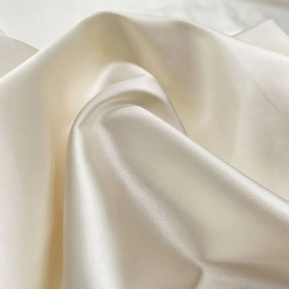 Hangzhou Kangman Textile Co., Ltd.Natural Silk Cotton Satin Fabric For Clothing