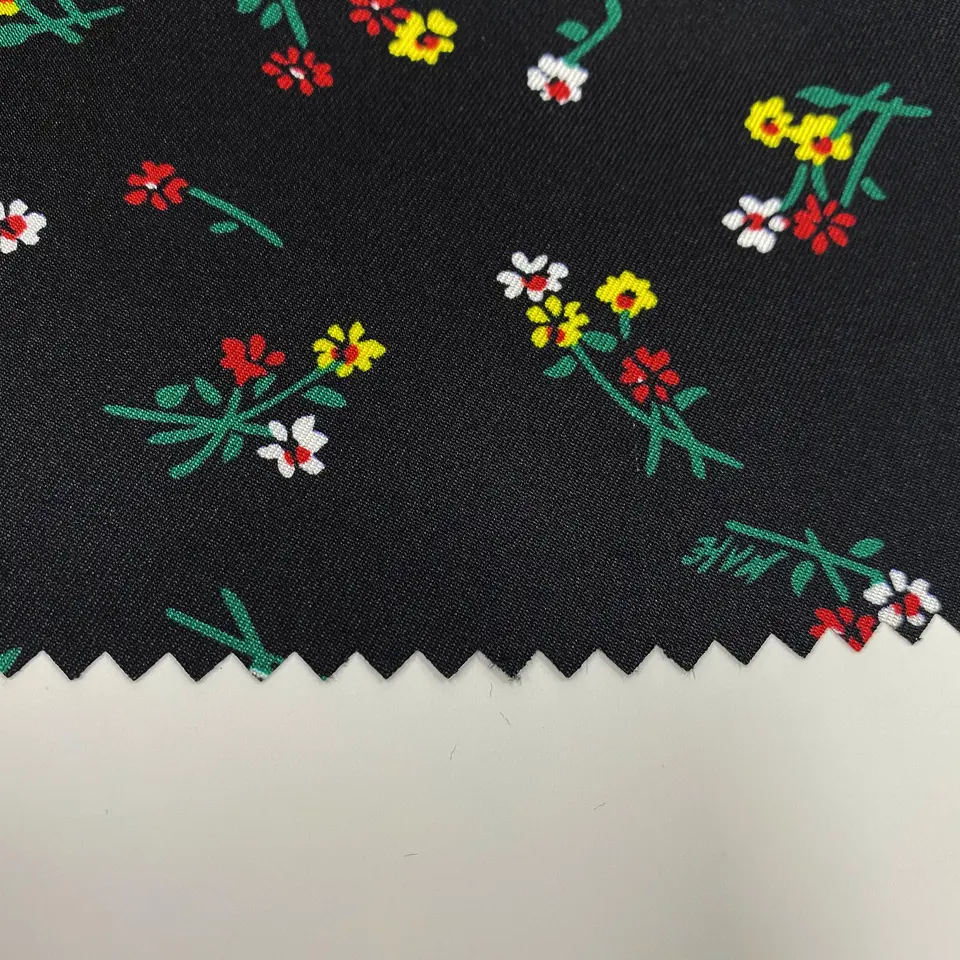 Hangzhou Kangman Textile Co., Ltd.Digital Printed Silk Satin Fabric for Dress