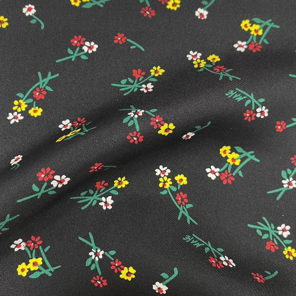 Hangzhou Kangman Textile Co., Ltd.Digital Printed Silk Satin Fabric for Dress