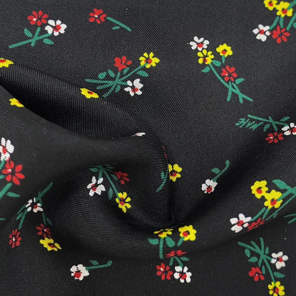 Hangzhou Kangman Textile Co., Ltd.Digital Printed Silk Satin Fabric for Dress