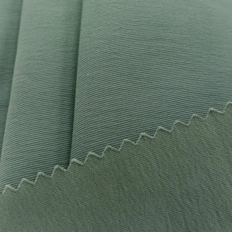 Hangzhou Kangman Textile Co., Ltd.Cotton Knit Jersey Nylon Spandex Fabric