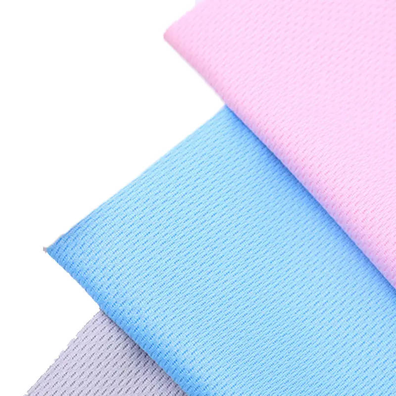 Hangzhou Kangman Textile Co., Ltd.Eco-Friendly Polyester Interlock Mesh Fabric for Sportswear