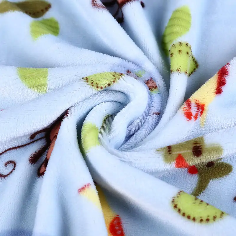 Hangzhou Kangman Textile Co., Ltd.Polyester Printed Flannel Fleece Fabric