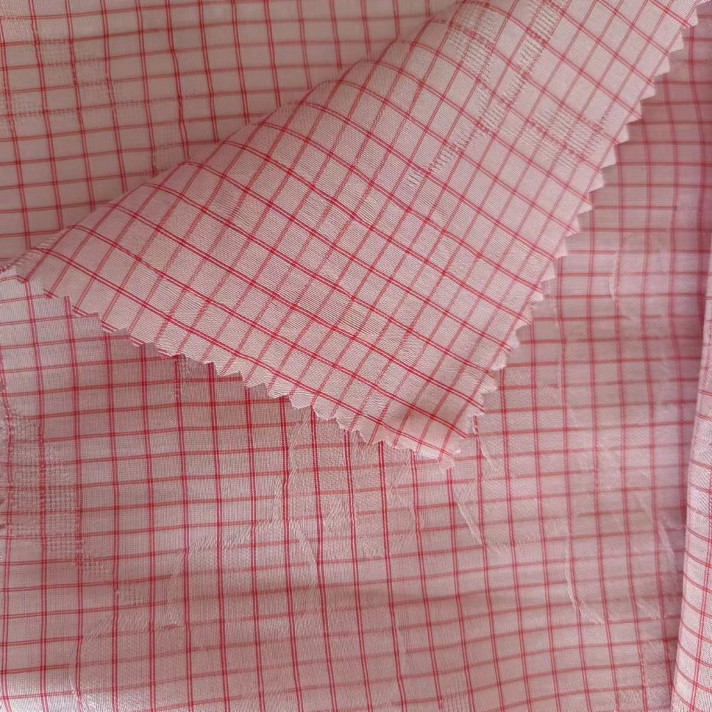 Hangzhou Kangman Textile Co., Ltd.Nylon Tencel Jacquard Fabric