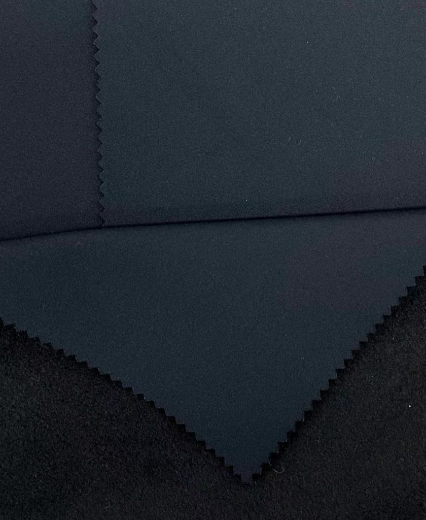 Hangzhou Kangman Textile Co., Ltd.75D High Elastic Film Polyester Fleece Fabric