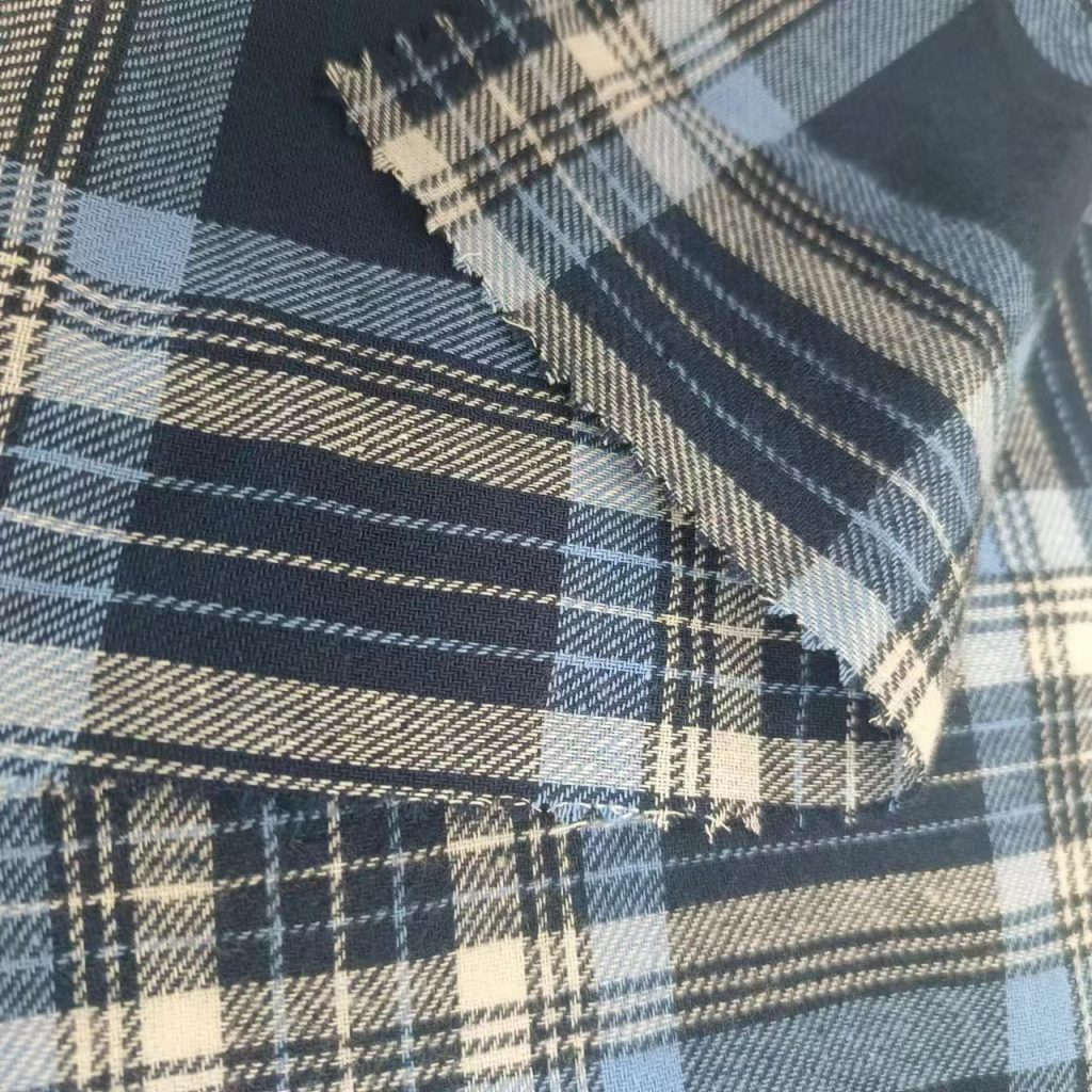 Hangzhou Kangman Textile Co., Ltd.21*21 Cotton Yarn-dyed Plaid Fabric