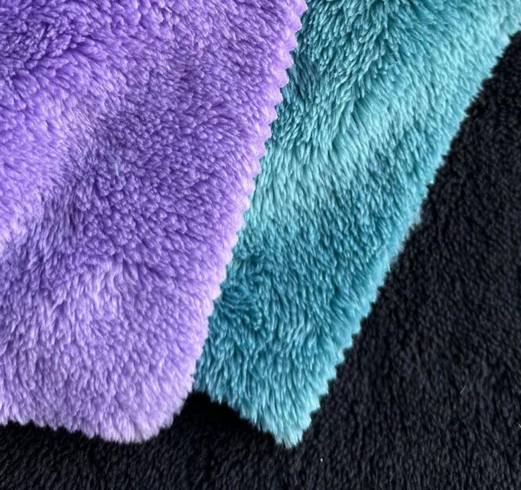 Hangzhou Kangman Textile Co., Ltd.Polyester Double-sided Shu Velvet Fabric