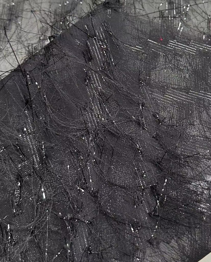 Hangzhou Kangman Textile Co., Ltd.Polyester Black Sequin Fabric For Dress