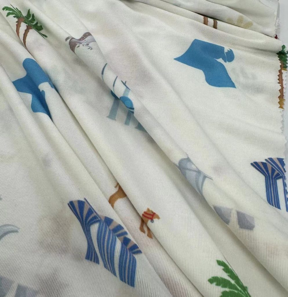 Hangzhou Kangman Textile Co., Ltd.95% Modal Printed Jersey Fabric