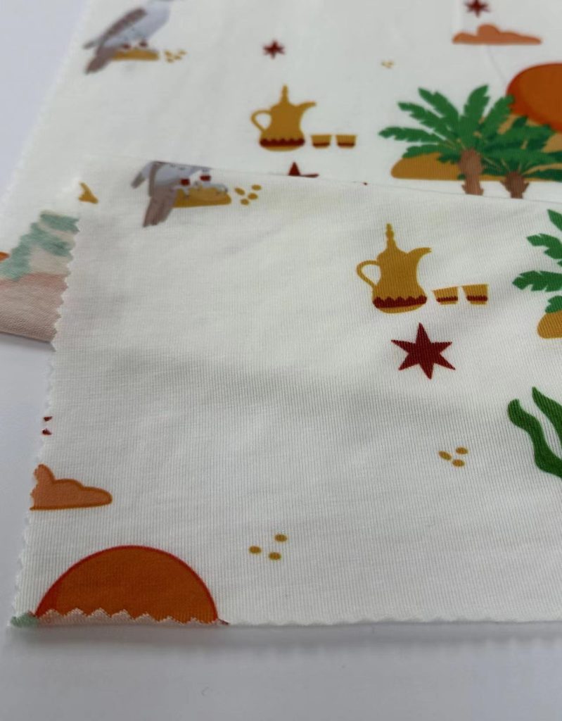 Hangzhou Kangman Textile Co., Ltd.95% Modal Printed Jersey Fabric