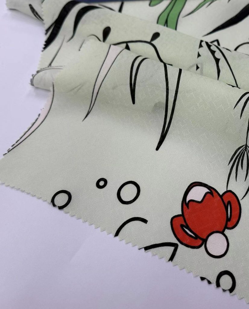 Hangzhou Kangman Textile Co., Ltd.Silk Jacquard Printed Fabric