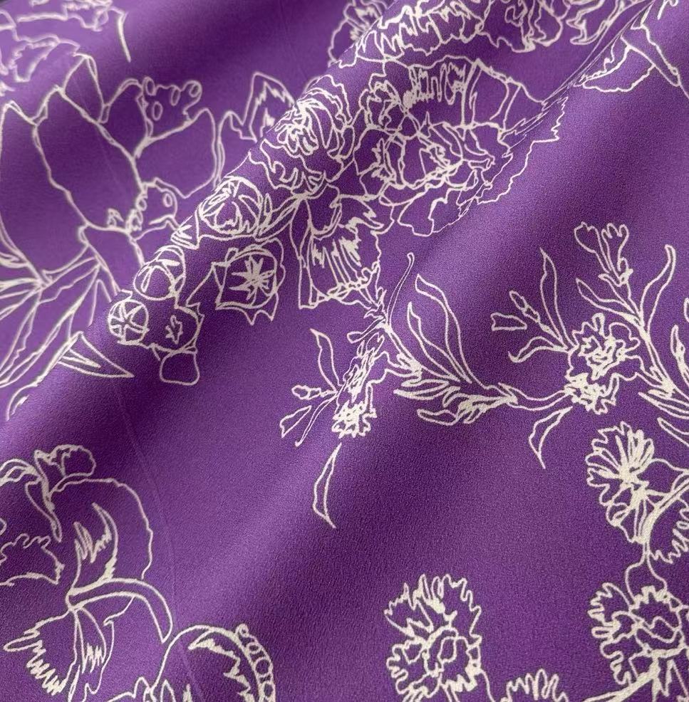 Hangzhou Kangman Textile Co., Ltd.Women Stretch Crepe Printed Fabric