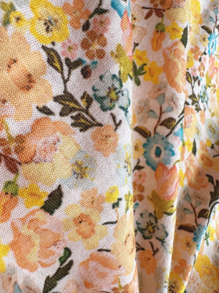 pure cotton printed fabric