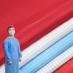 Conductive Medical Uniform Fabric for Lab Coat