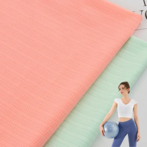 Moisture Wicking Mesh Knit Sportswear Fabric