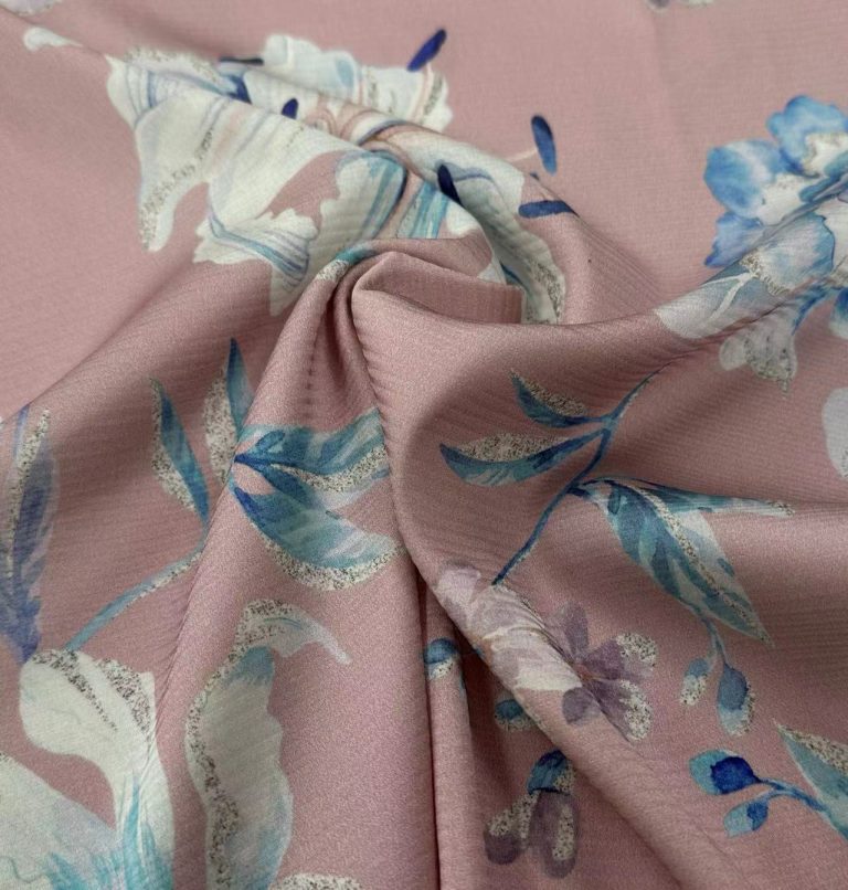 Stretch Bias Georgette Print Fabric