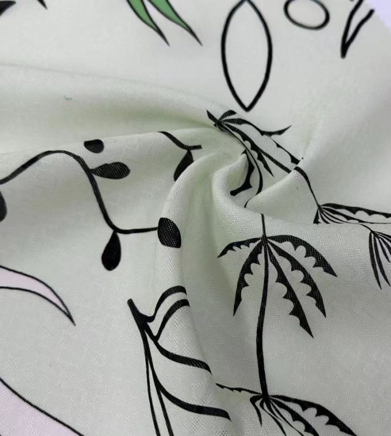 Silk Jacquard Printed Fabric