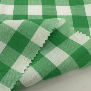 Yarn Dyed Cotton Check Shirt Fabric