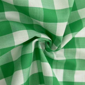 Yarn Dyed Cotton Check Shirt Fabric