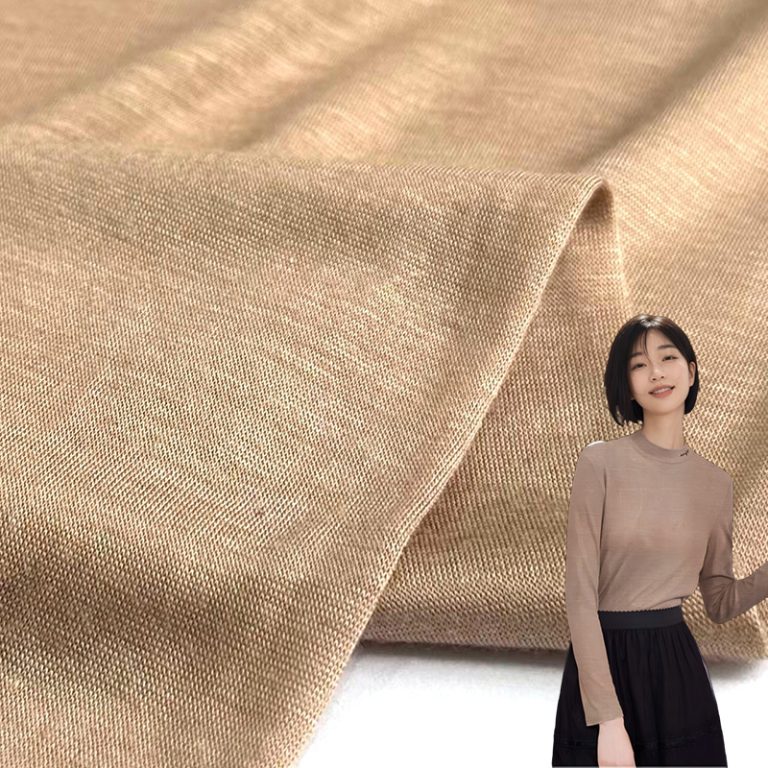 Lenzing Modal Spun Silk Jersey Fabric